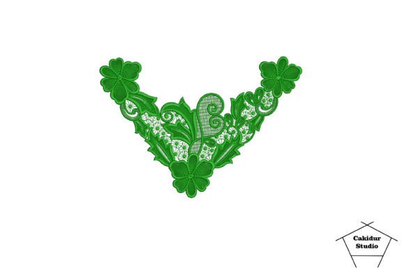 Complicated Green Flowers