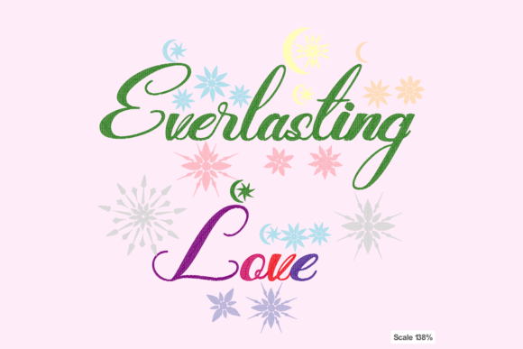 Everlasting Love Lettering