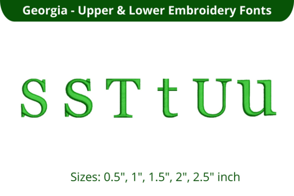 Georgia Font STU