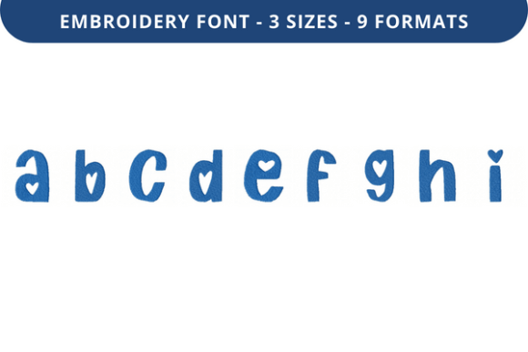 Heart of the City Font a to I