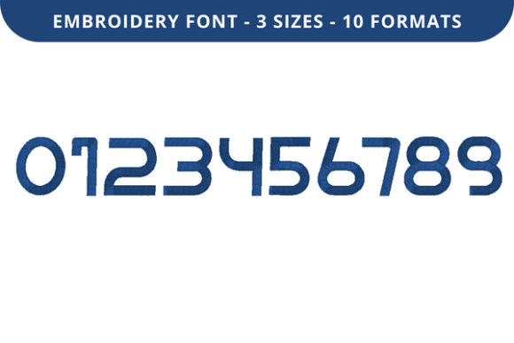 In Side Font 0 to 9