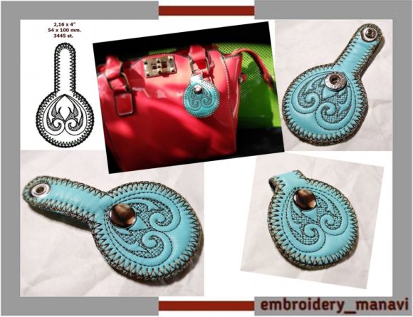 Key Fob Embroidery Design Review