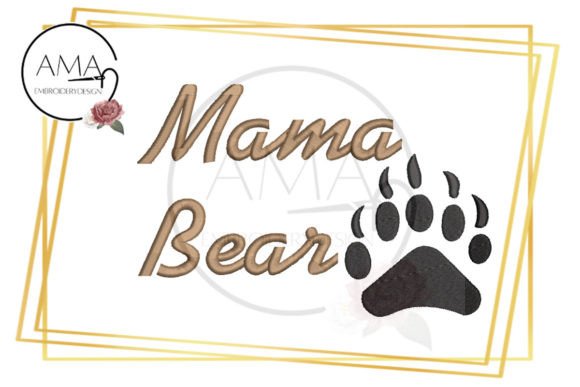 Mama Bear Family Mom Animal