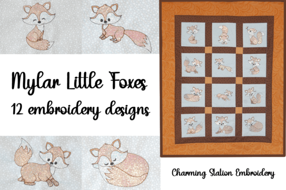 Mylar Little Foxes