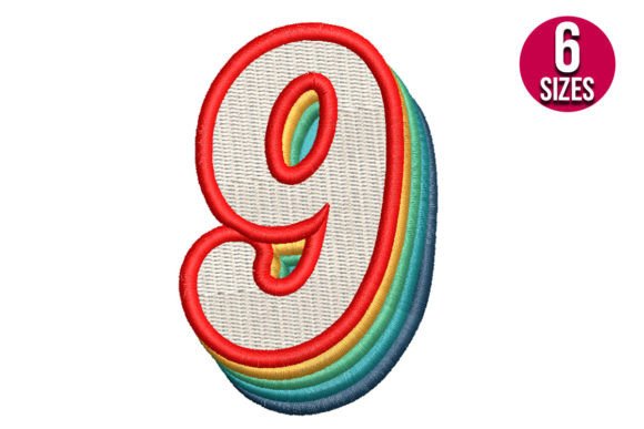 Retro Number Nine