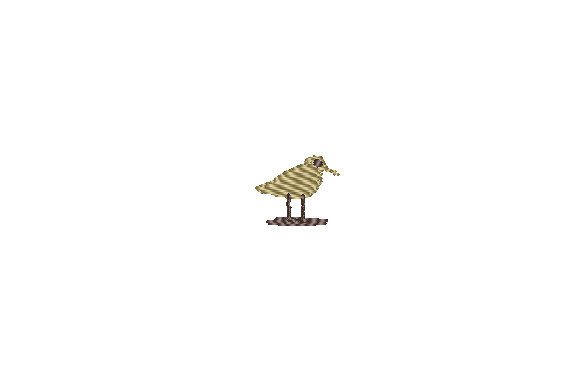 Sandpiper Bird Miniature